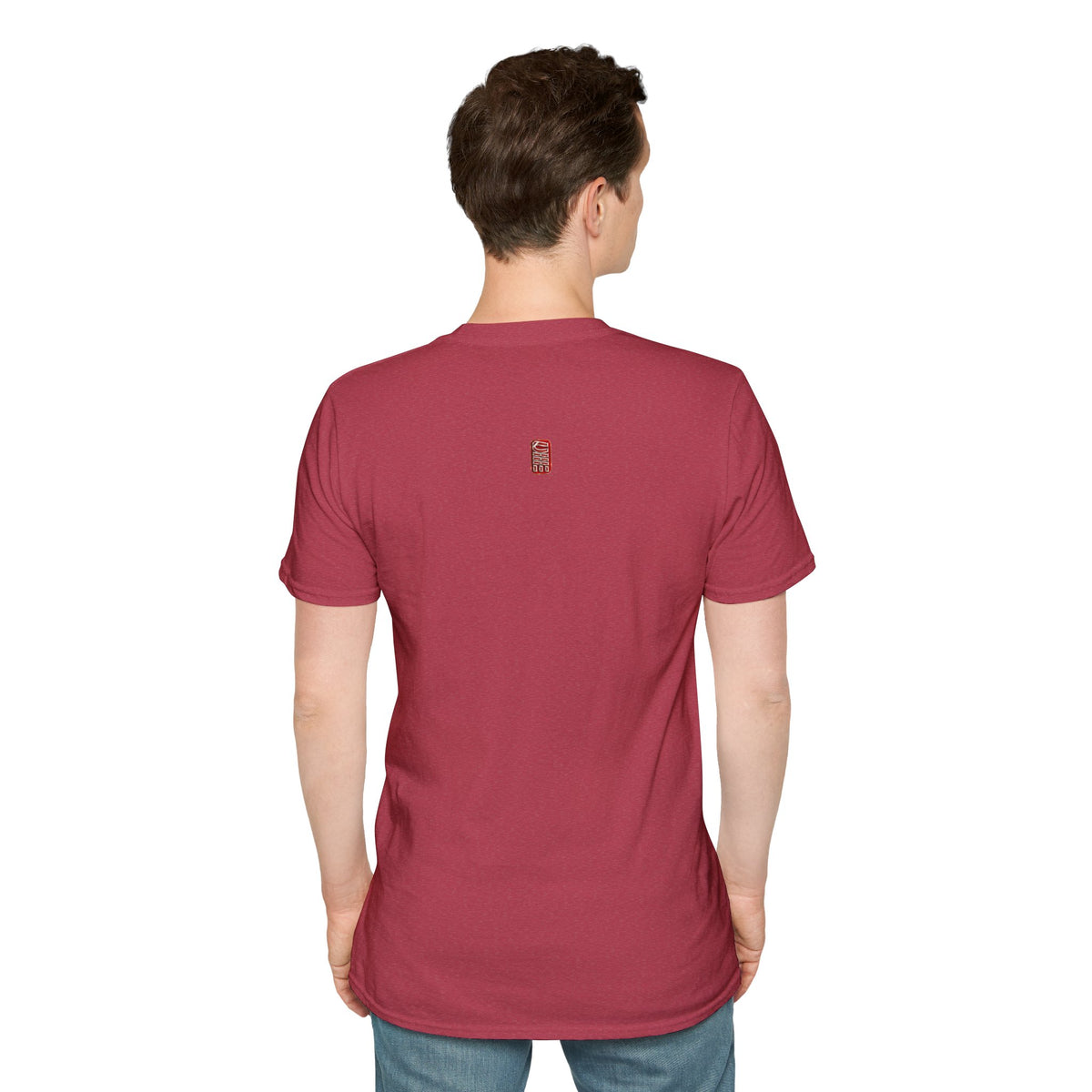 Minimalist Tiny Logo T-Shirt — Navy, White & More Base Colors
