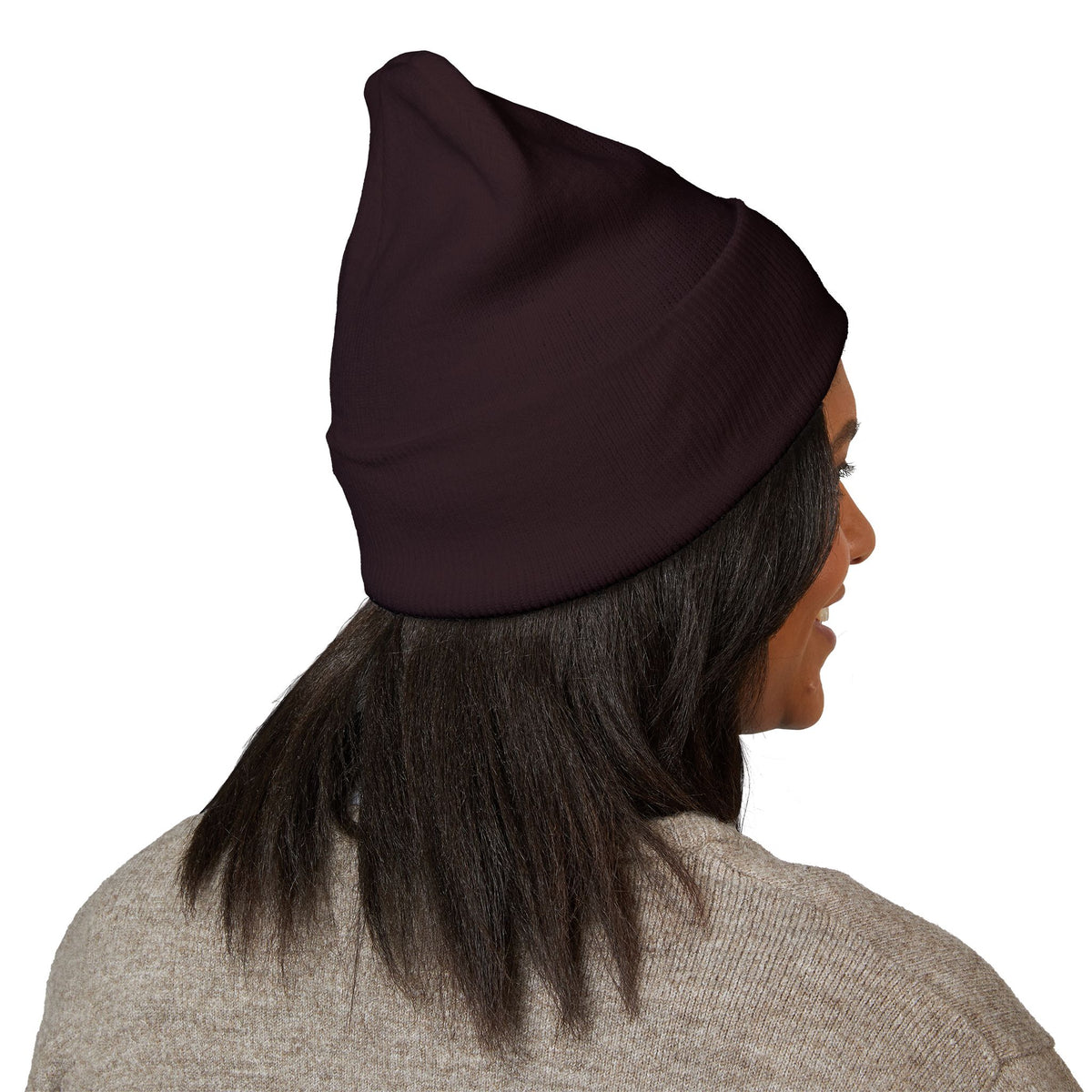 UME Embroidered Cuffed Beanie — White, Red & More Colors