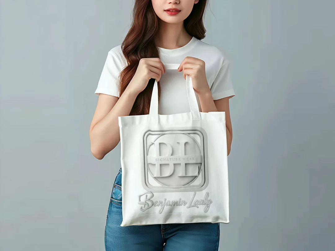 Signature canvas bag
