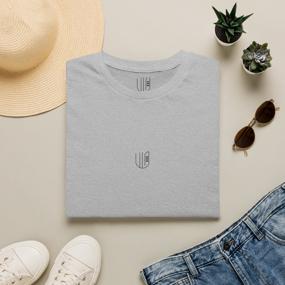 Minimal UME Graphic T-Shirt – Coral Silk & More Colors