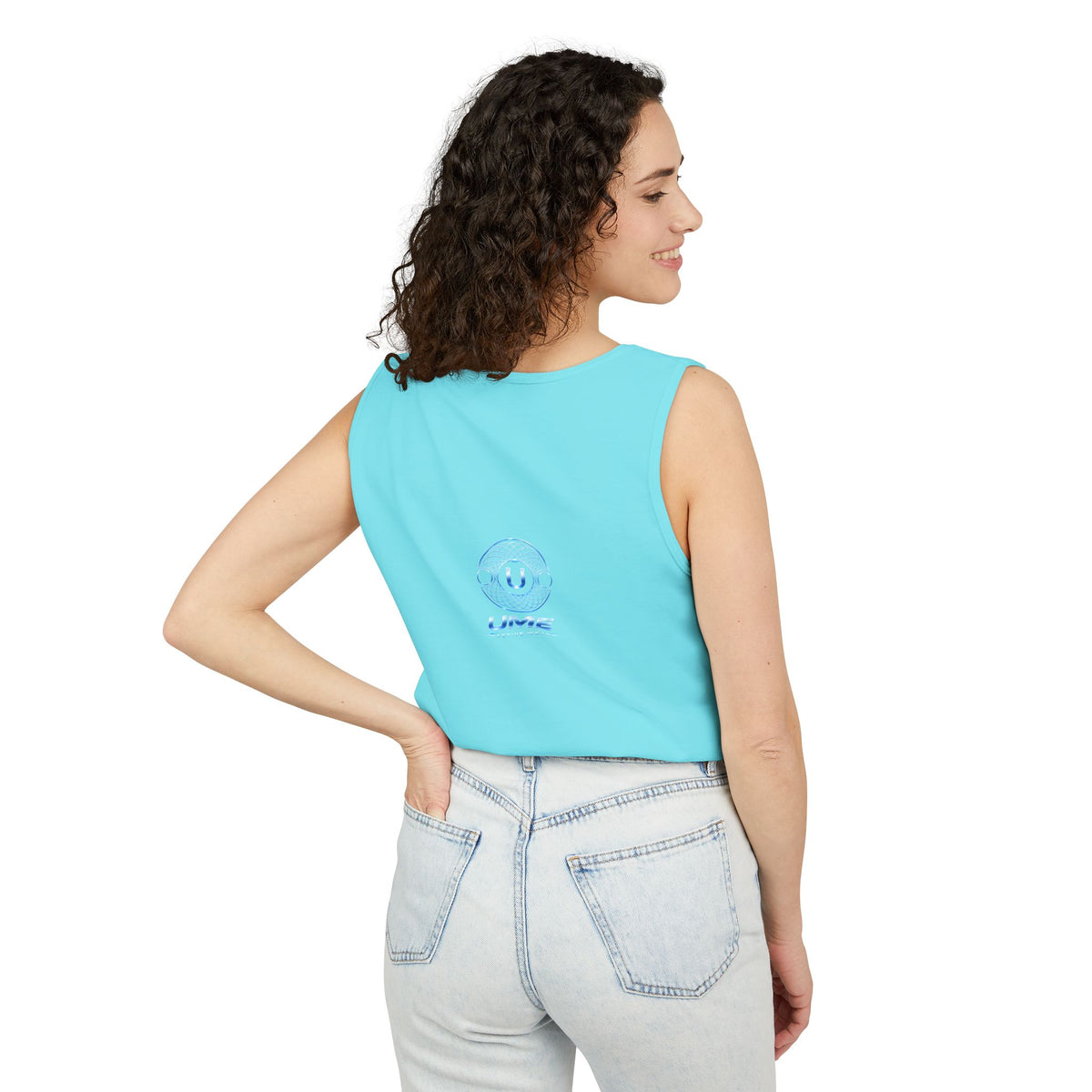 Garment-Dyed Tank Top — UME Activewear Logo