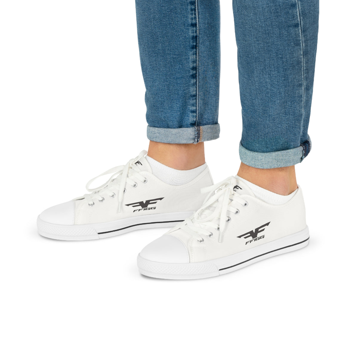 Men’s Low Top Sneakers – Minimalist White Casual Shoes