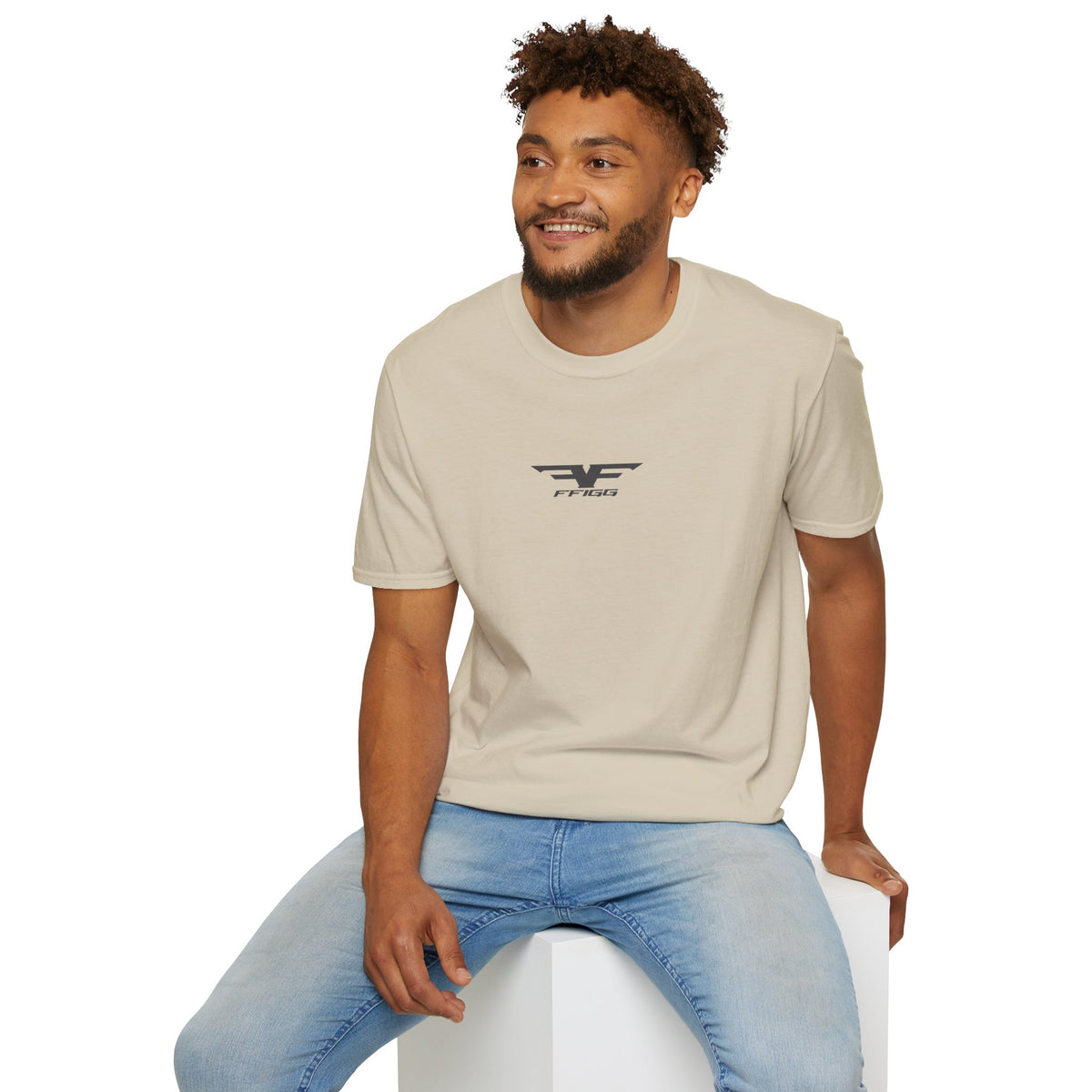 FFIGG Logo Graphic T-Shirt — Sand & More Colors