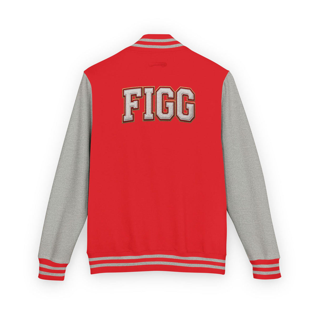 FIGG Letterman Jacket — Burgundy, Black, Navy & Bright Colors
