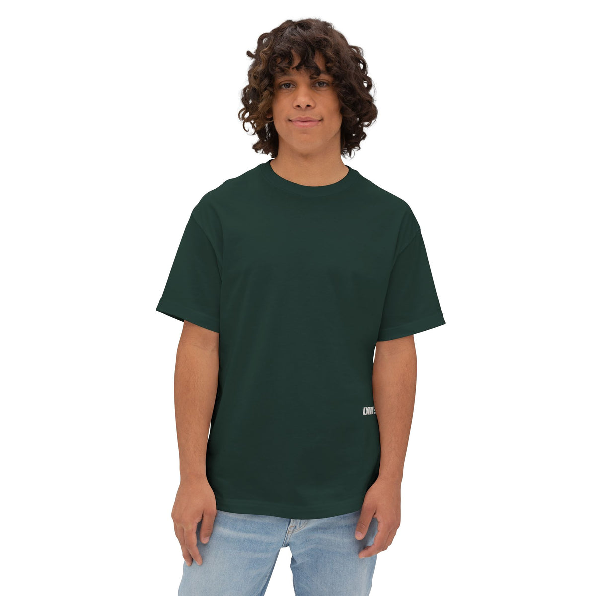 Oversized Boxy T-Shirt — Multi-Color Minimal Graphic