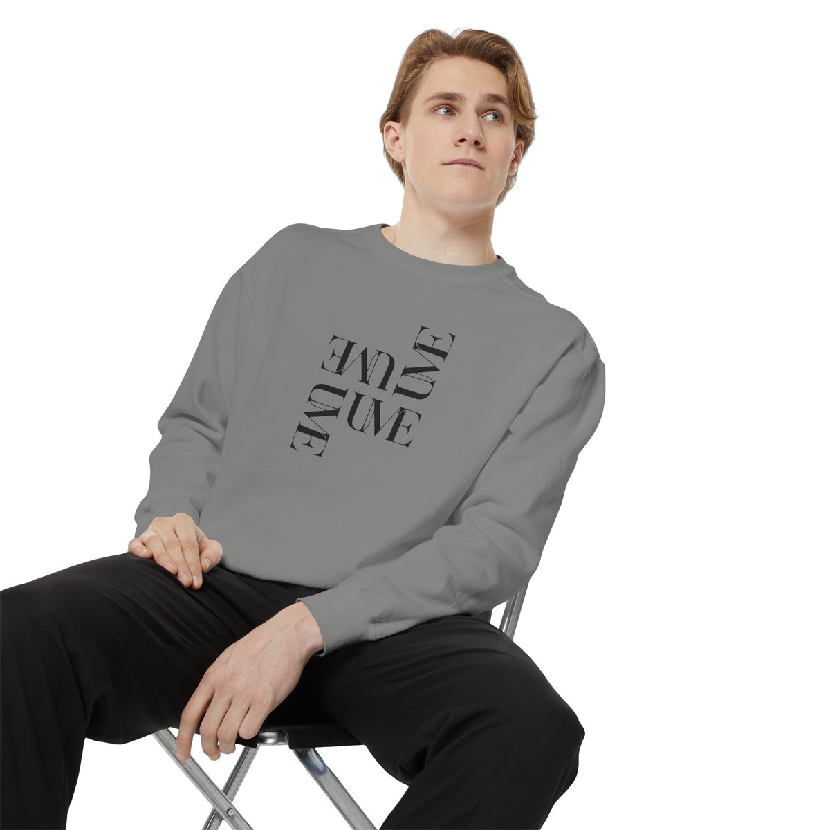 UME Statement Sweatshirt — White, Butter & More Colors