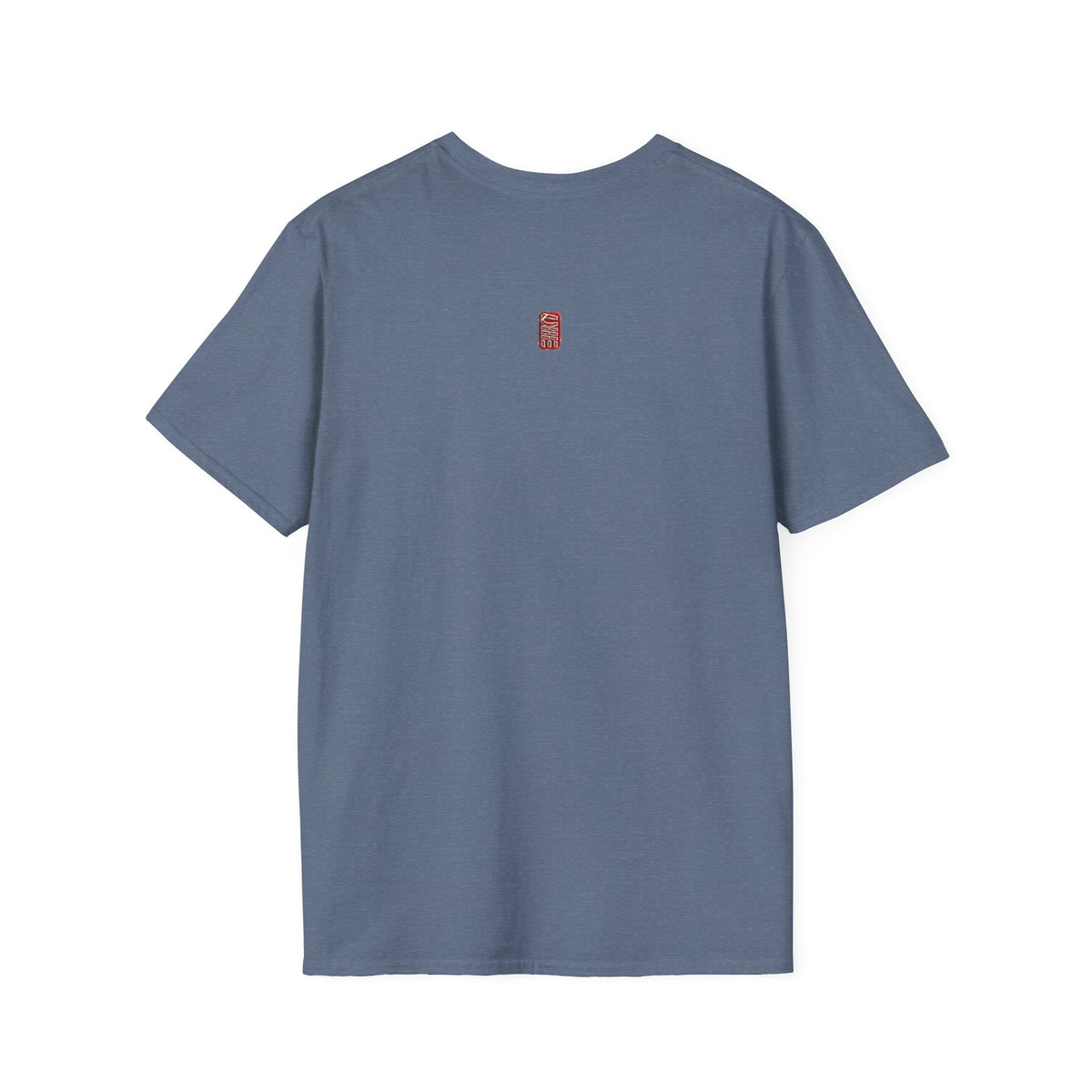 Minimalist Tiny Logo T-Shirt — Navy, White & More Base Colors