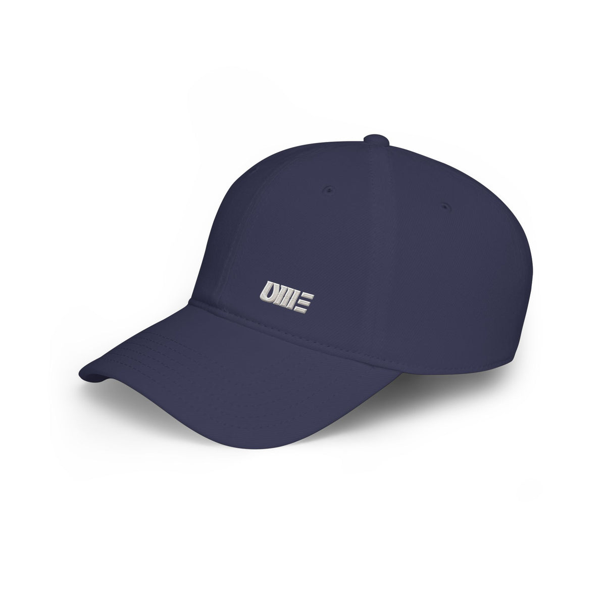 Low-Profile Cotton Baseball Cap — Multi-Color Embroidered Hat