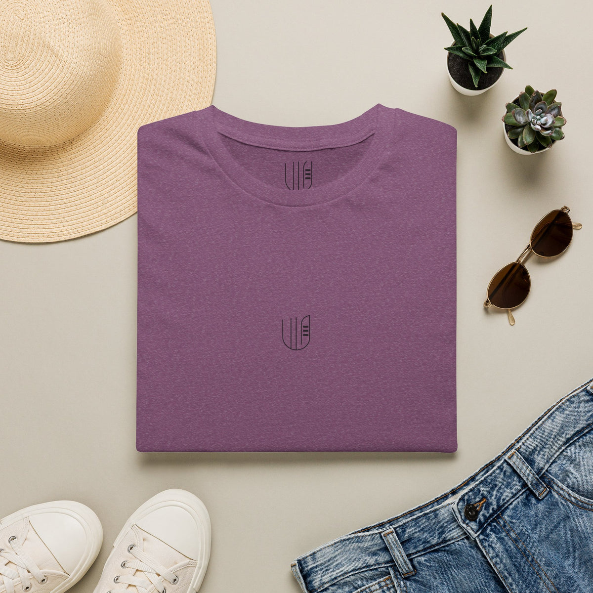 Minimal UME Graphic T-Shirt – Coral Silk & More Colors
