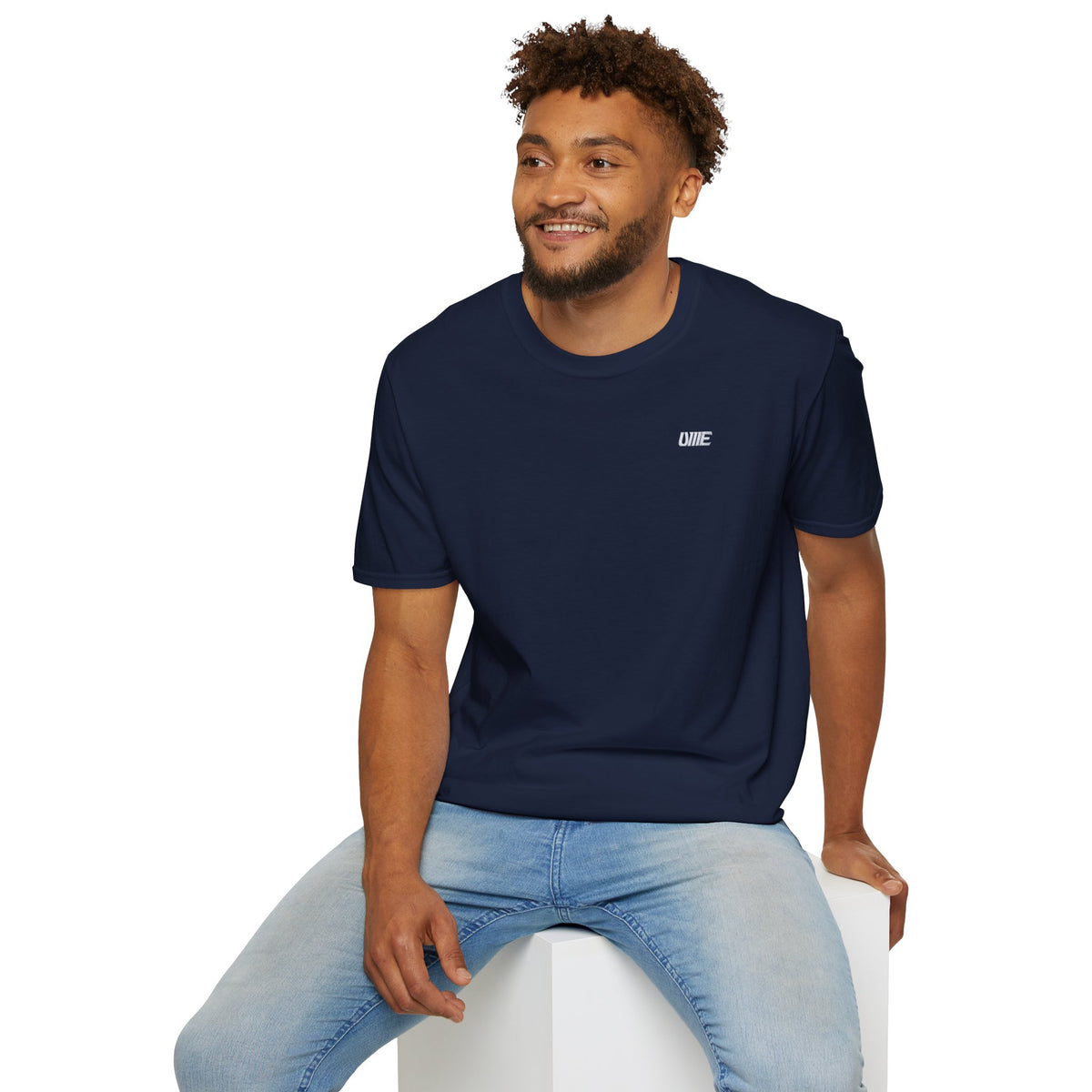UME Retro Logo T‑Shirt — Multi-Color Minimal Sporty Graphic Tee
