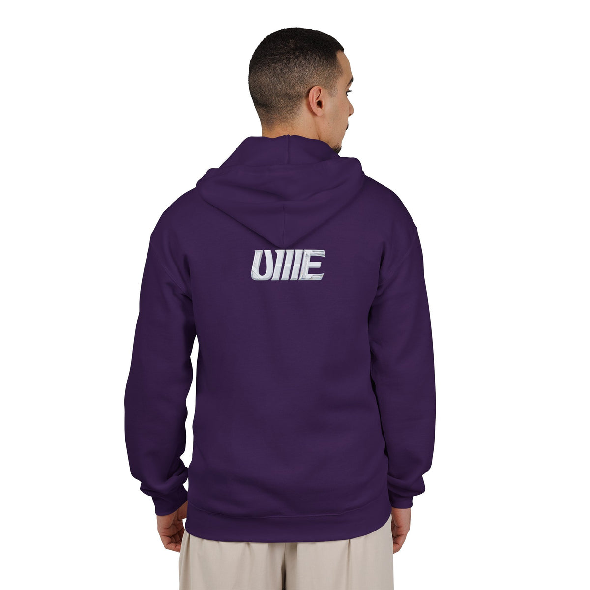 UME Multi-Color Full-Zip Hoodie — Heavy Blend Embroidered Sweatshirt