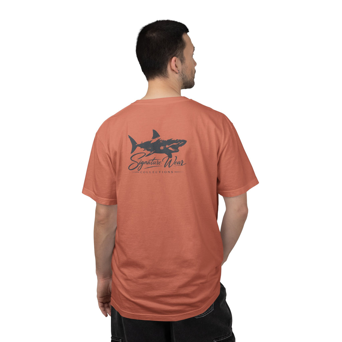 Signature Wave Shark Graphic T-Shirt — Coastal Surf Casual Tee | White, Black & More