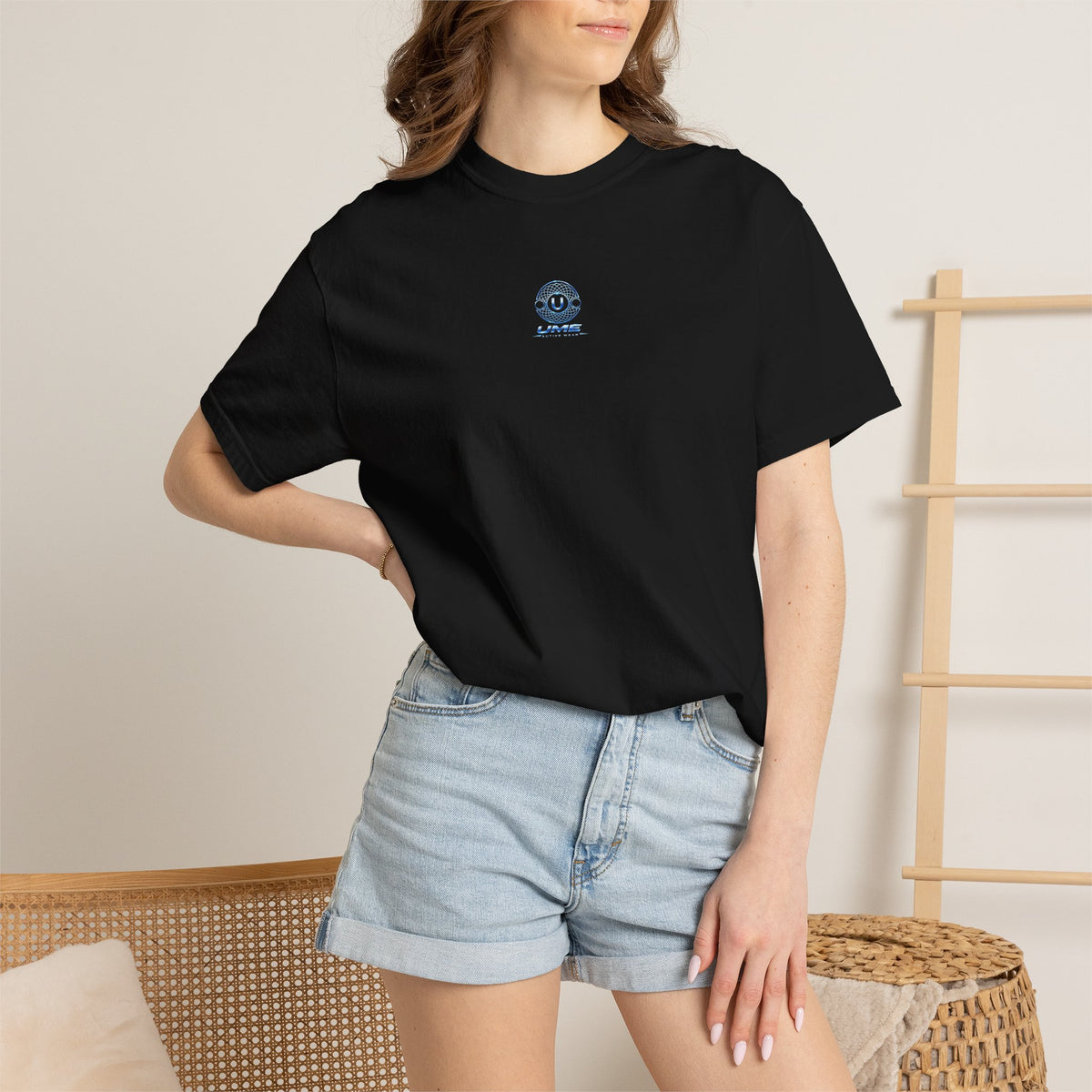 Garment-Dyed Heavyweight Tee — UME Activewear Logo