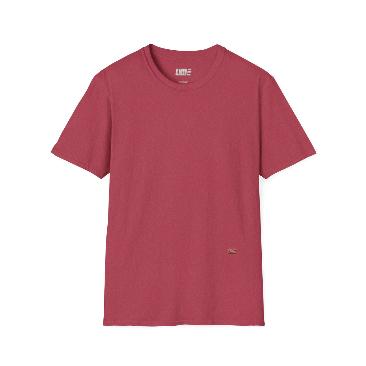 Minimalist Tiny Logo T-Shirt — Navy, White & More Base Colors