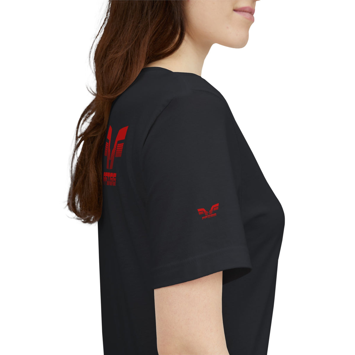 FFiGG Red Logo Graphic Tee — Black, White & More