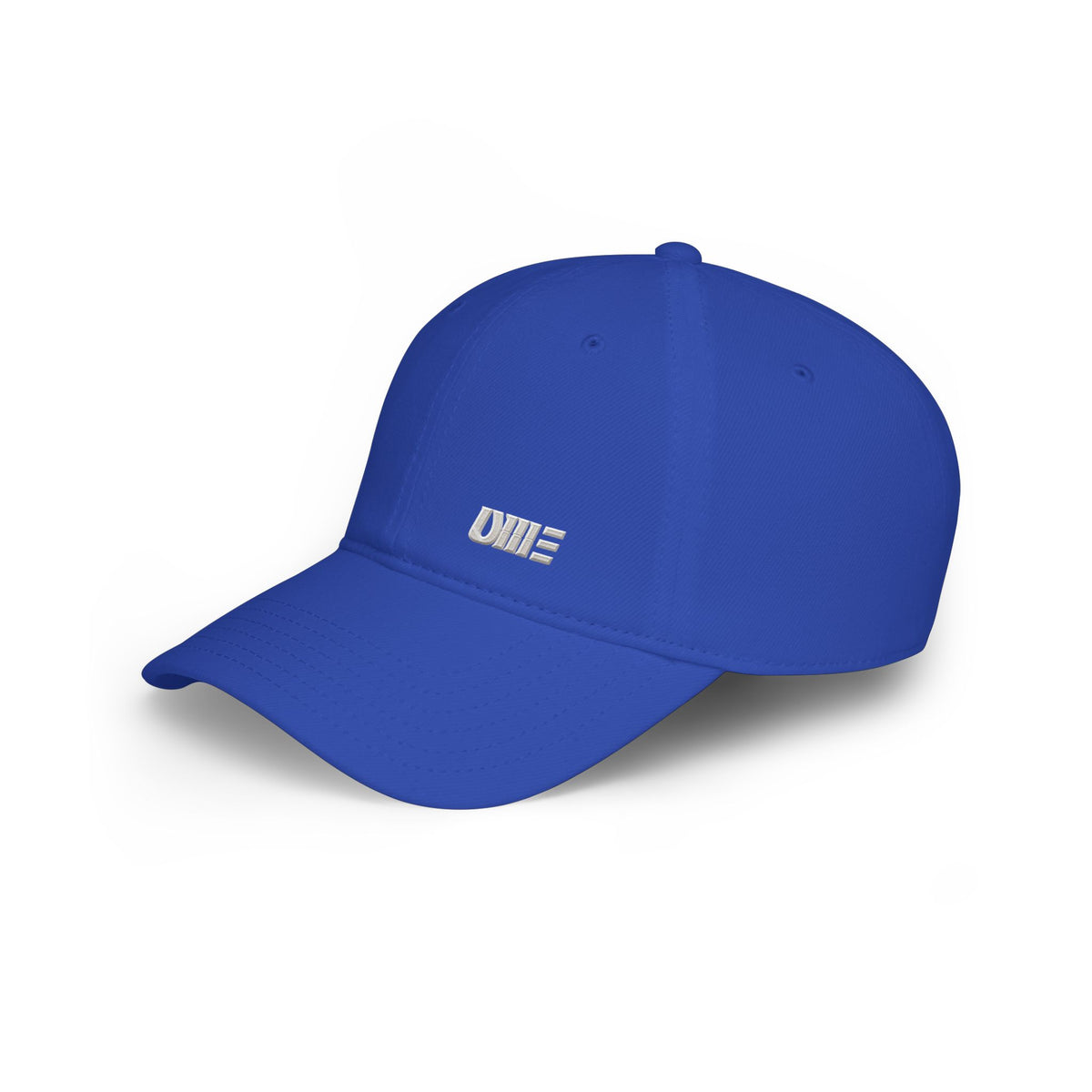 Low-Profile Cotton Baseball Cap — Multi-Color Embroidered Hat