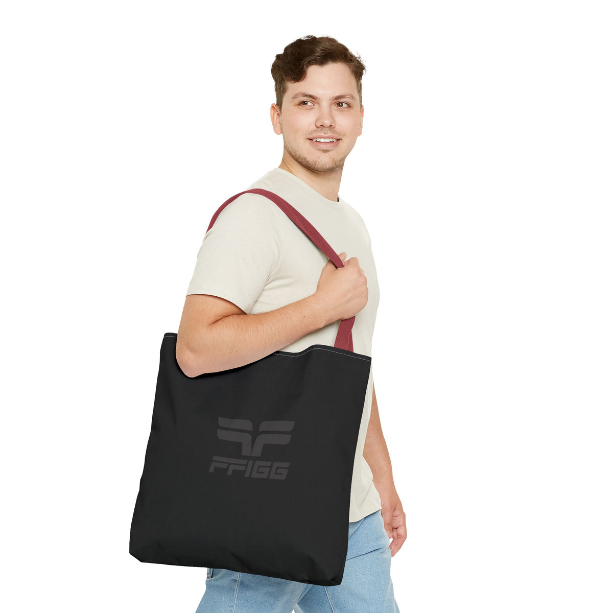 FIG Logo Tote Bag — Black