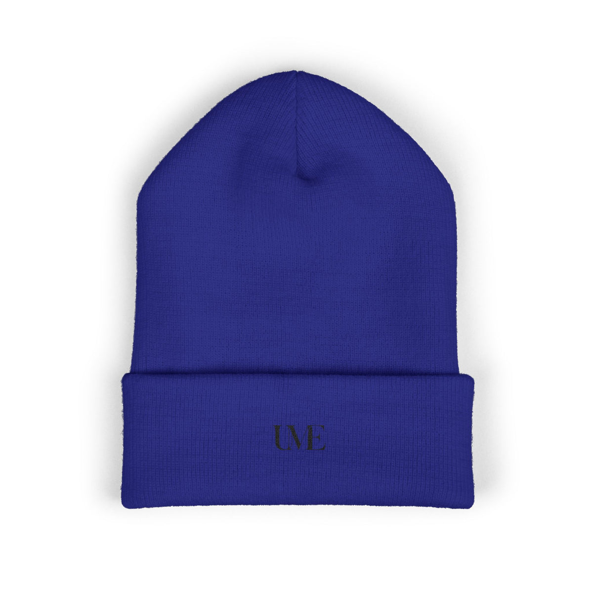 UME Embroidered Cuffed Beanie — White, Red & More Colors
