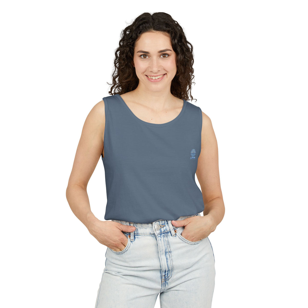 Garment-Dyed Tank Top — UME Activewear Logo