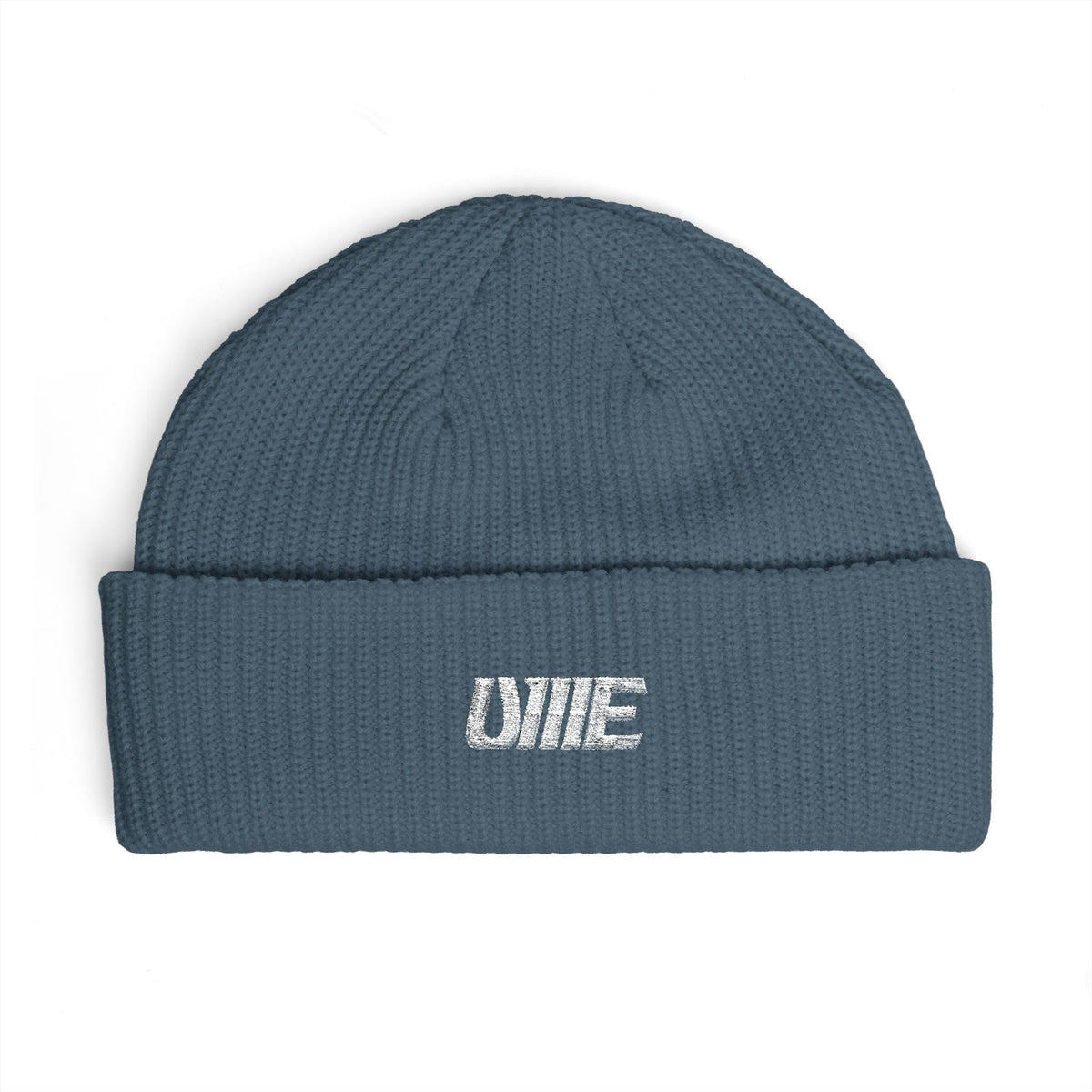 Cuff Beanie — Multi-Color Ribbed Knit Fisherman Hat