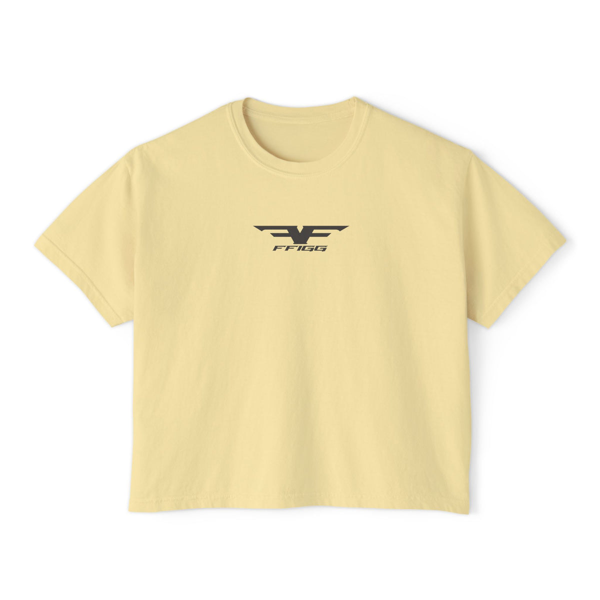 Women’s Winged Logo Boxy Tee — Ivory & More Colors