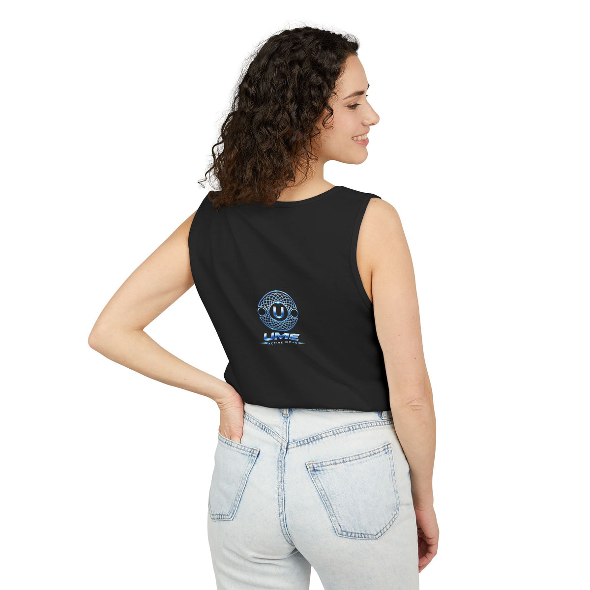 Garment-Dyed Tank Top — UME Activewear Logo
