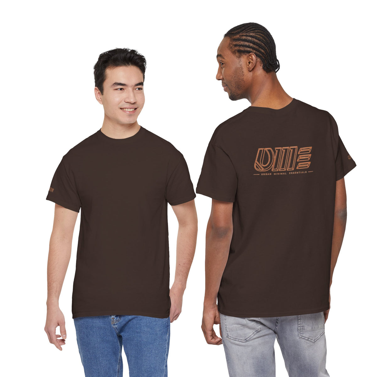 Retro Stripe UME Logo T-Shirt — White, Natural & More Colors