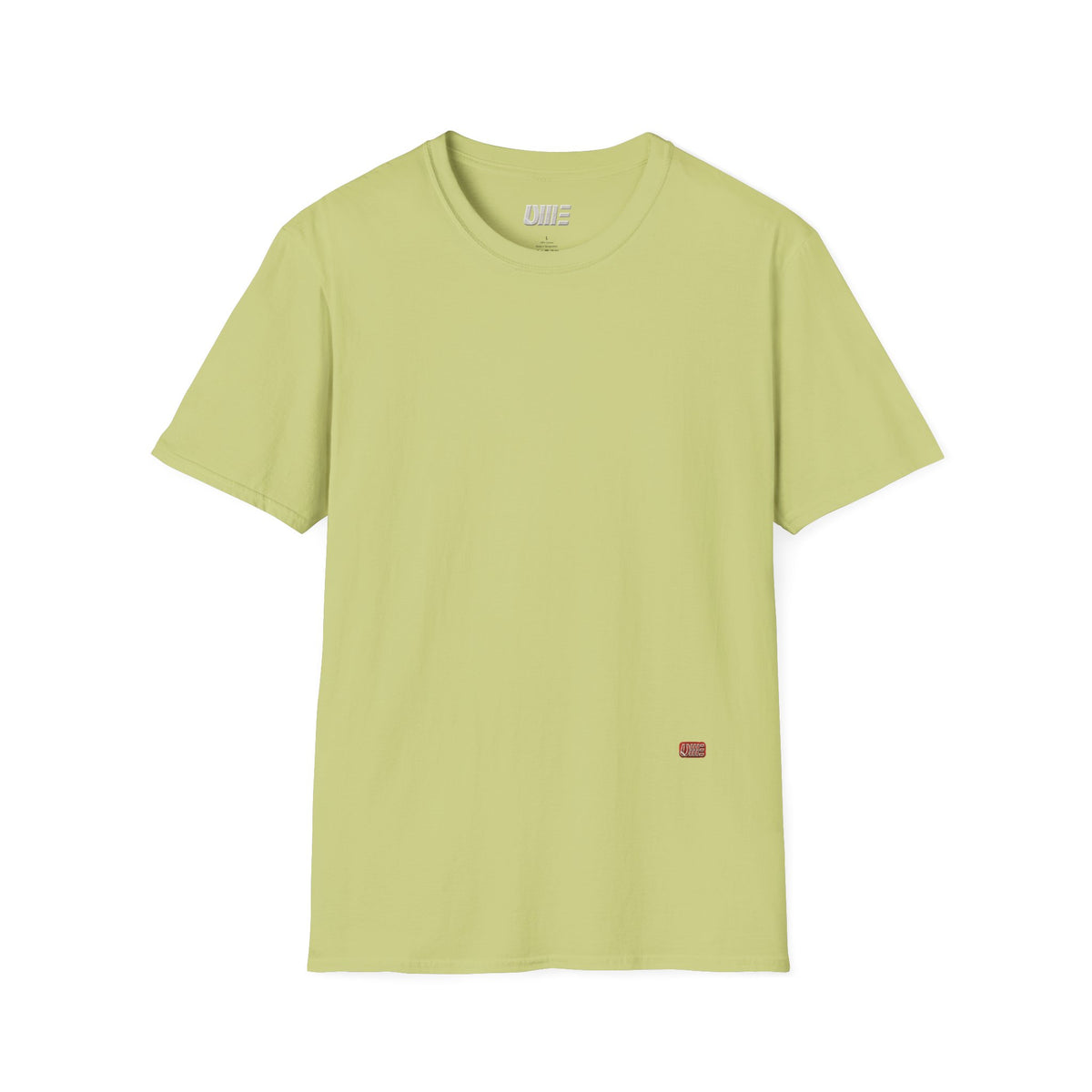 Minimalist Tiny Logo T-Shirt — Navy, White & More Base Colors
