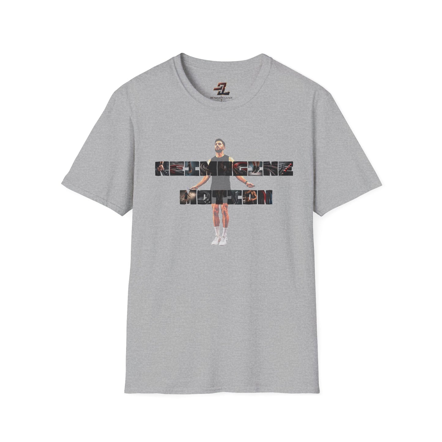 The Grind Graphic Tee — Cinematic Athlete Collage