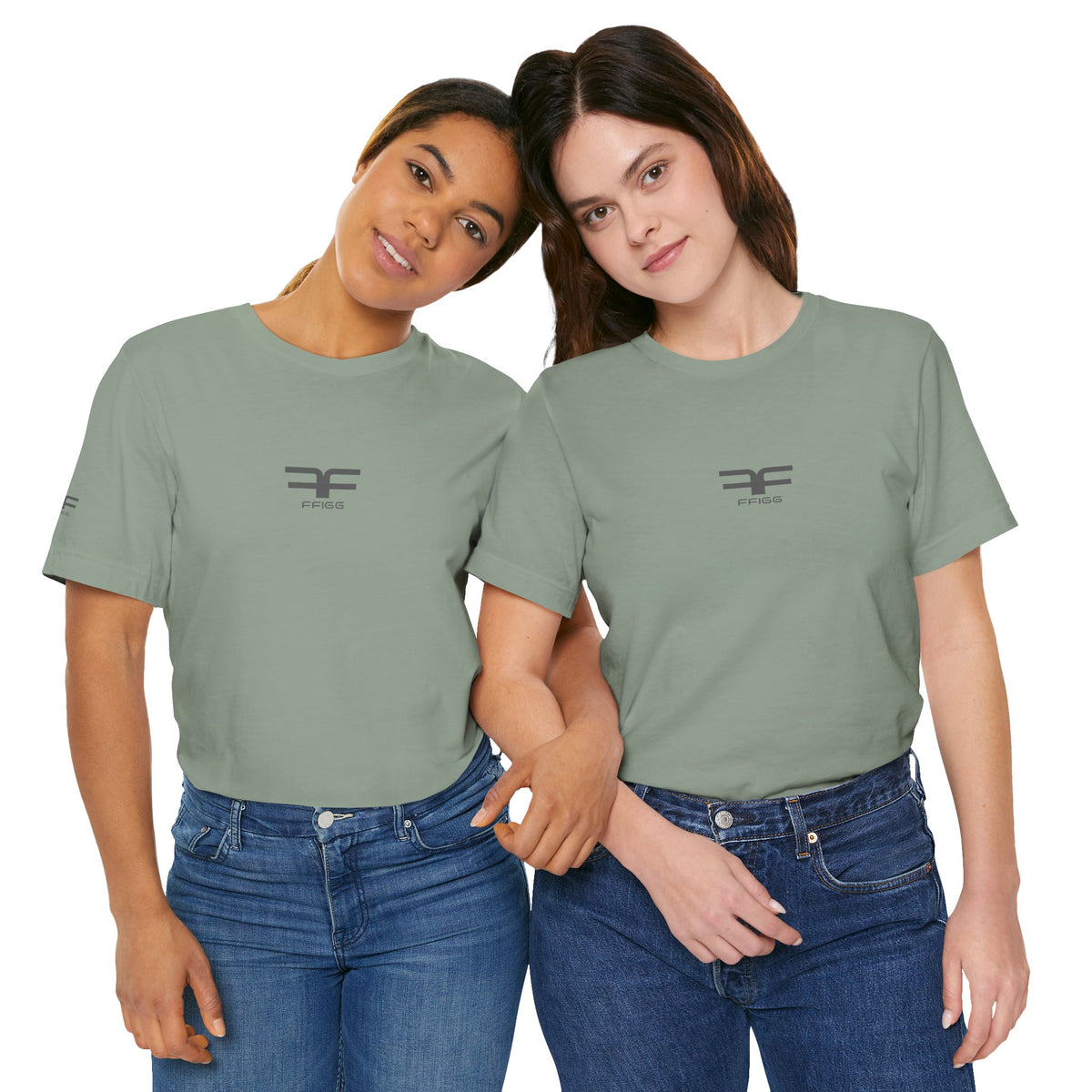 FFiGG Minimalist Logo T-Shirt — Black, White & More