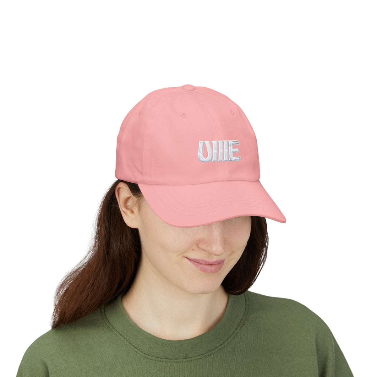Classic Dad Cap — Multi-Color "ONE" Embroidered Baseball Hat