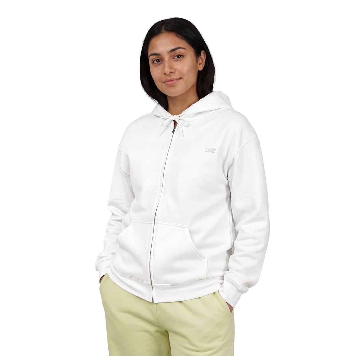 UME Multi-Color Full-Zip Hoodie — Heavy Blend Embroidered Sweatshirt