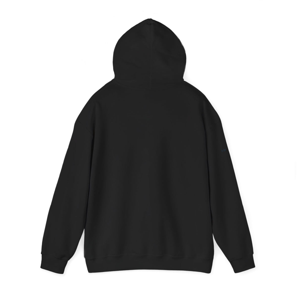 Minimal shark design Hoodie — Small Chest Outline Hoodie