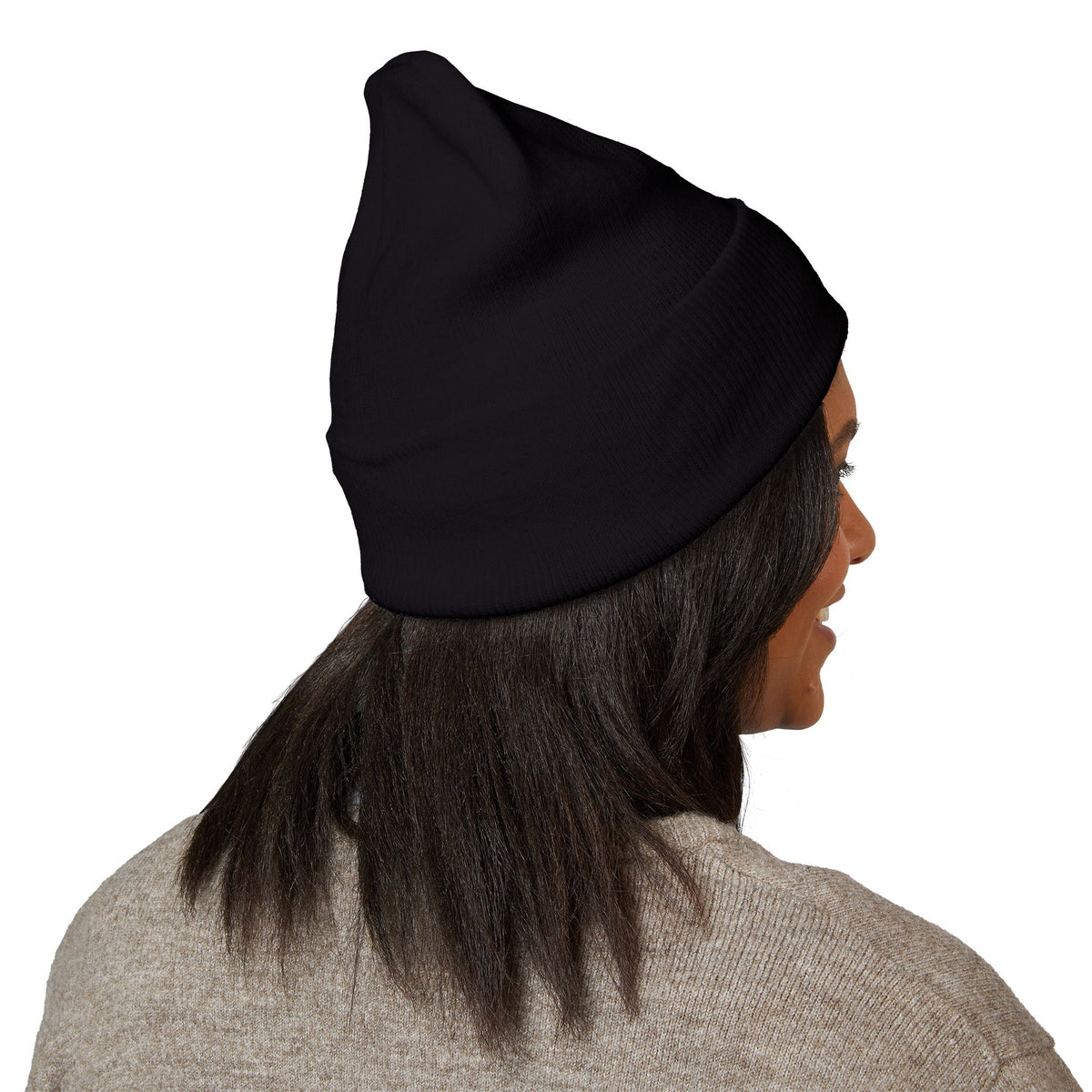UME Embroidered Cuffed Beanie — White, Red & More Colors