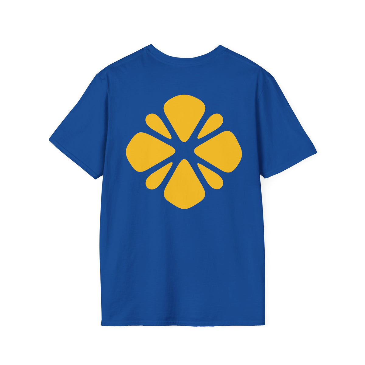 Minimal Yellow Citrus Logo T-Shirt