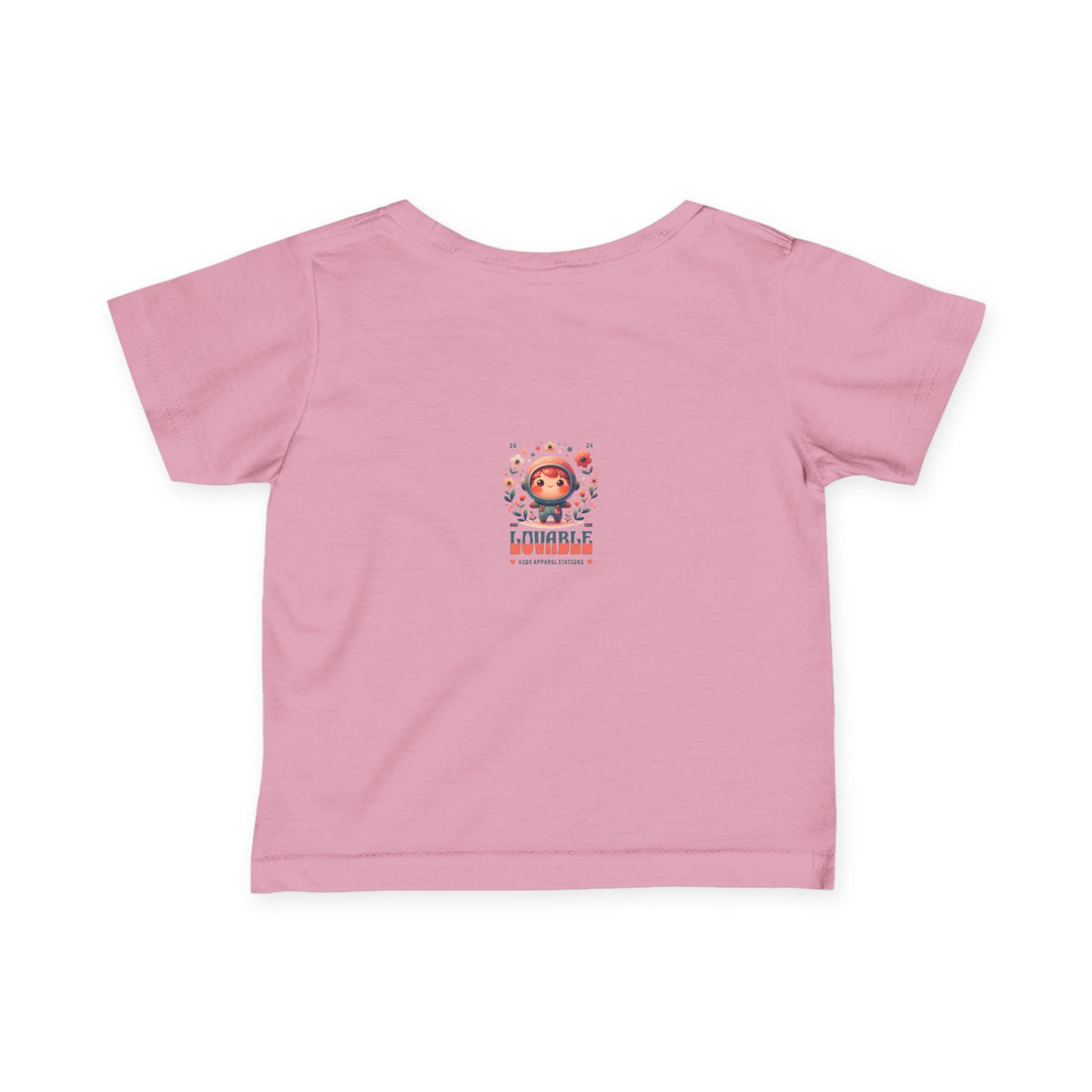 Lovable Astronaut Infant Tee — Cute Space Baby Graphic Baby Shirt