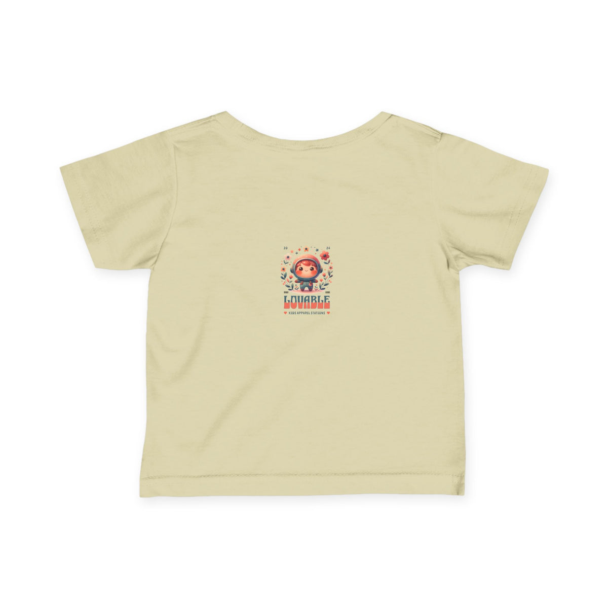 Lovable Astronaut Infant Tee — Cute Space Baby Graphic Baby Shirt