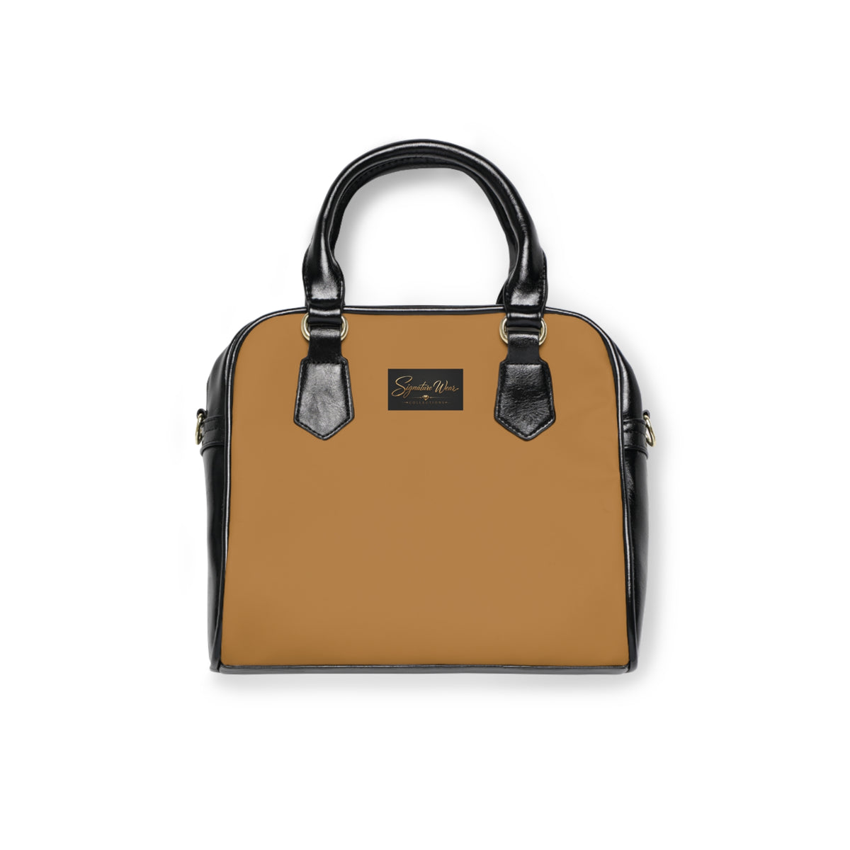Classic Leather Satchel Handbag – Camel | Structured Shoulder Purse for Everyday & Work