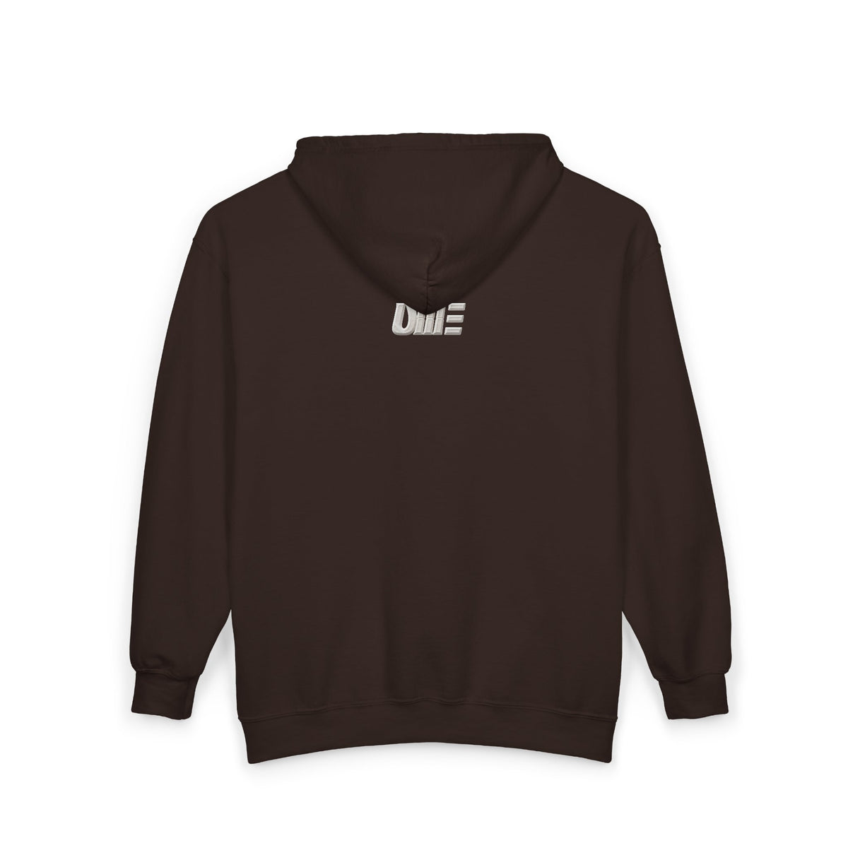 Full-Zip Midweight Hoodie — Multi-Color Minimal Graphic