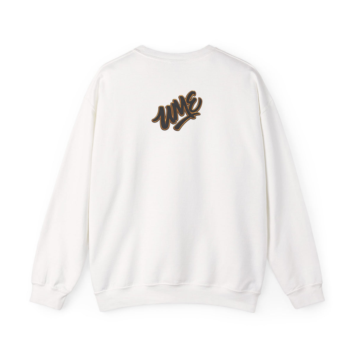Crewneck Sweatshirt — UME Black Logo All-Over Print
