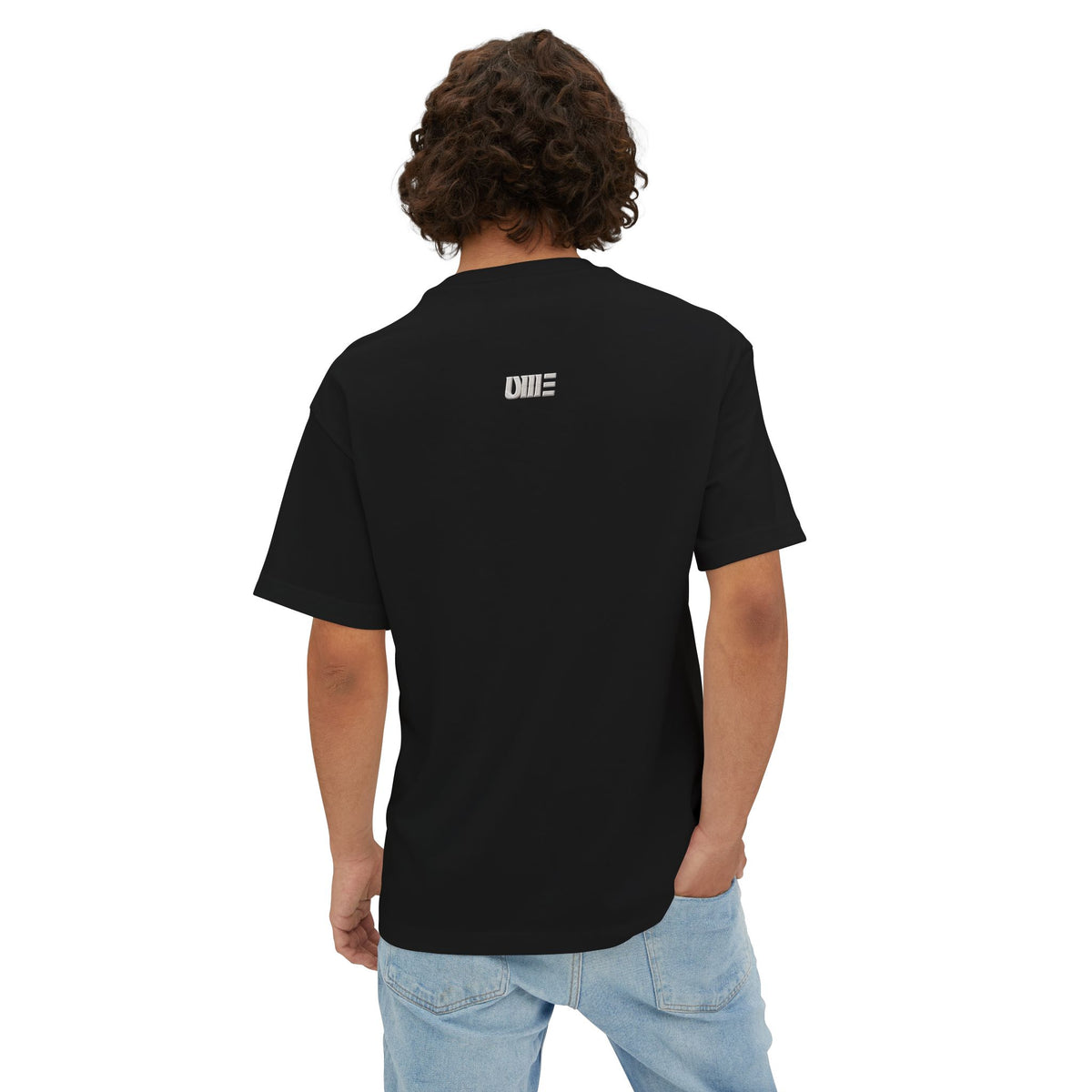 Oversized Boxy T-Shirt — Multi-Color Minimal Graphic
