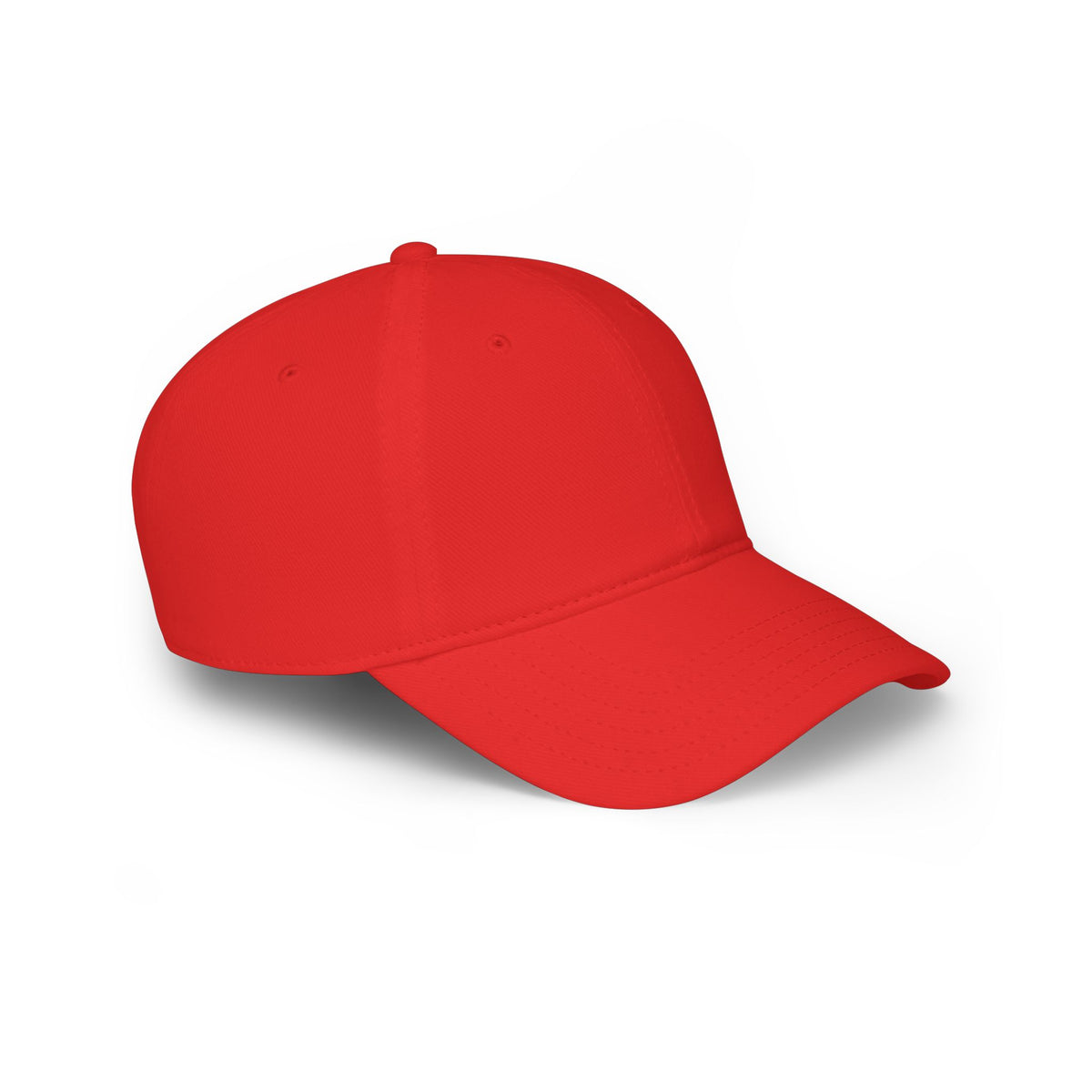 Low-Profile Cotton Baseball Cap — Multi-Color Embroidered Hat