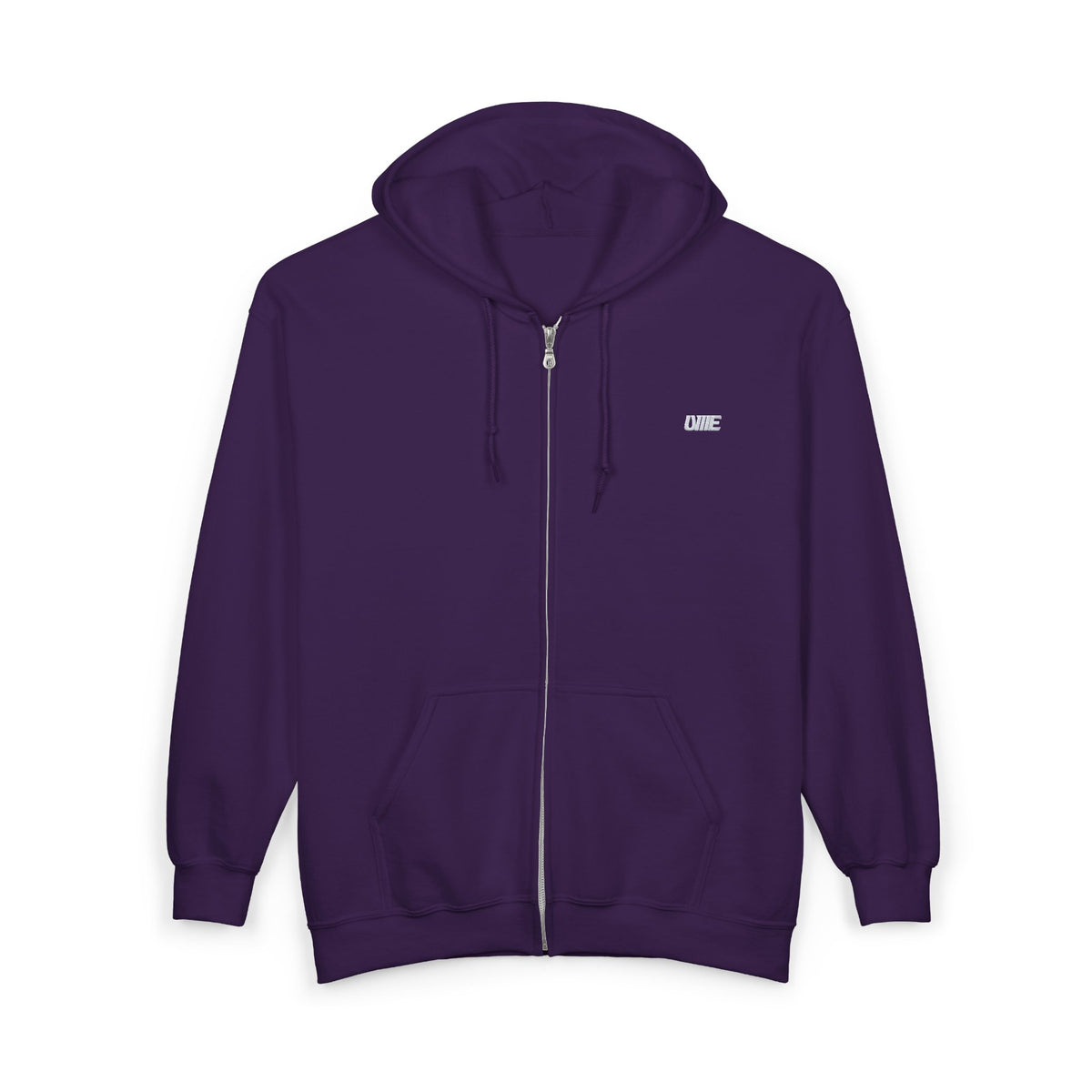 UME Multi-Color Full-Zip Hoodie — Heavy Blend Embroidered Sweatshirt