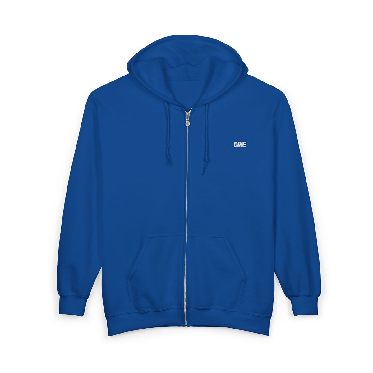 UME Multi-Color Full-Zip Hoodie — Heavy Blend Embroidered Sweatshirt