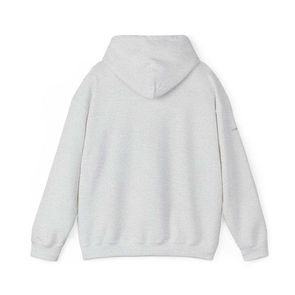 Minimal shark design Hoodie — Small Chest Outline Hoodie