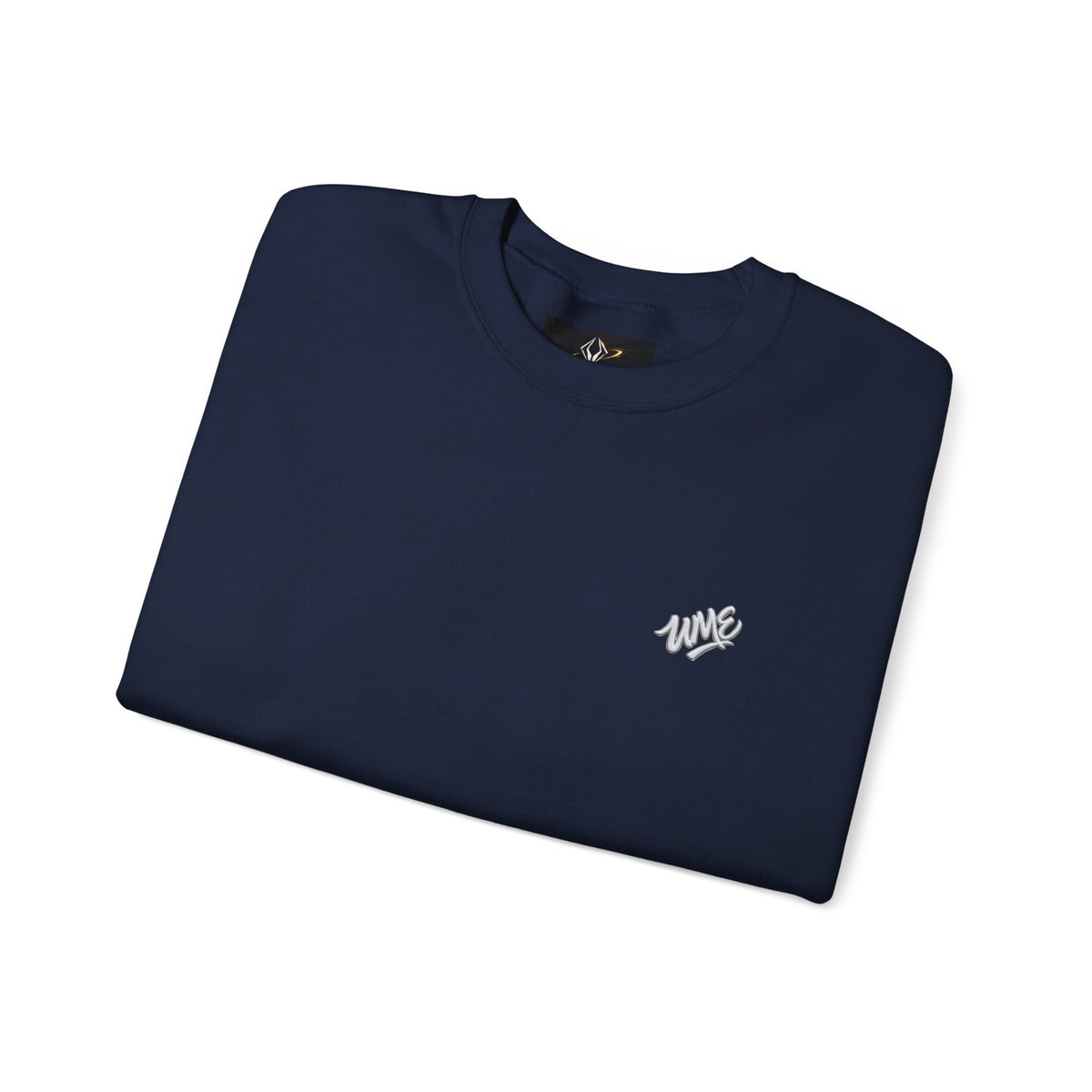 Crewneck Sweatshirt — UME White Logo All-Over Print