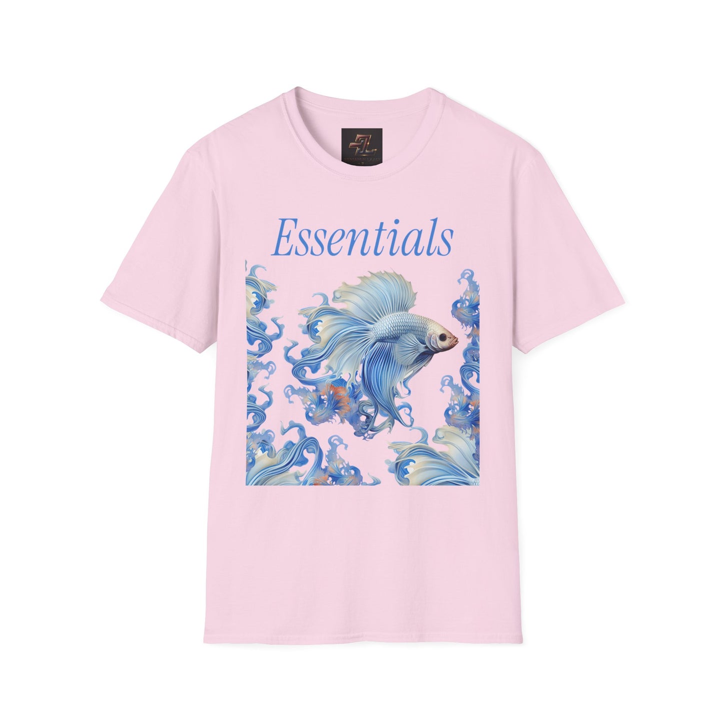 Essentials Betta Fish Graphic Tee — Softstyle Unisex T-Shirt