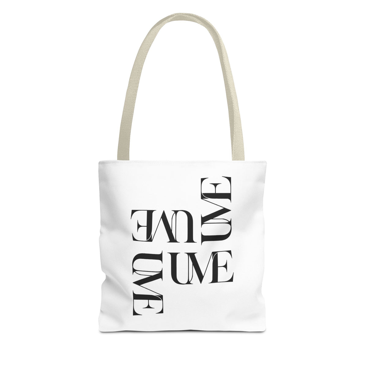 UME Typography Statement Tote Bag — White