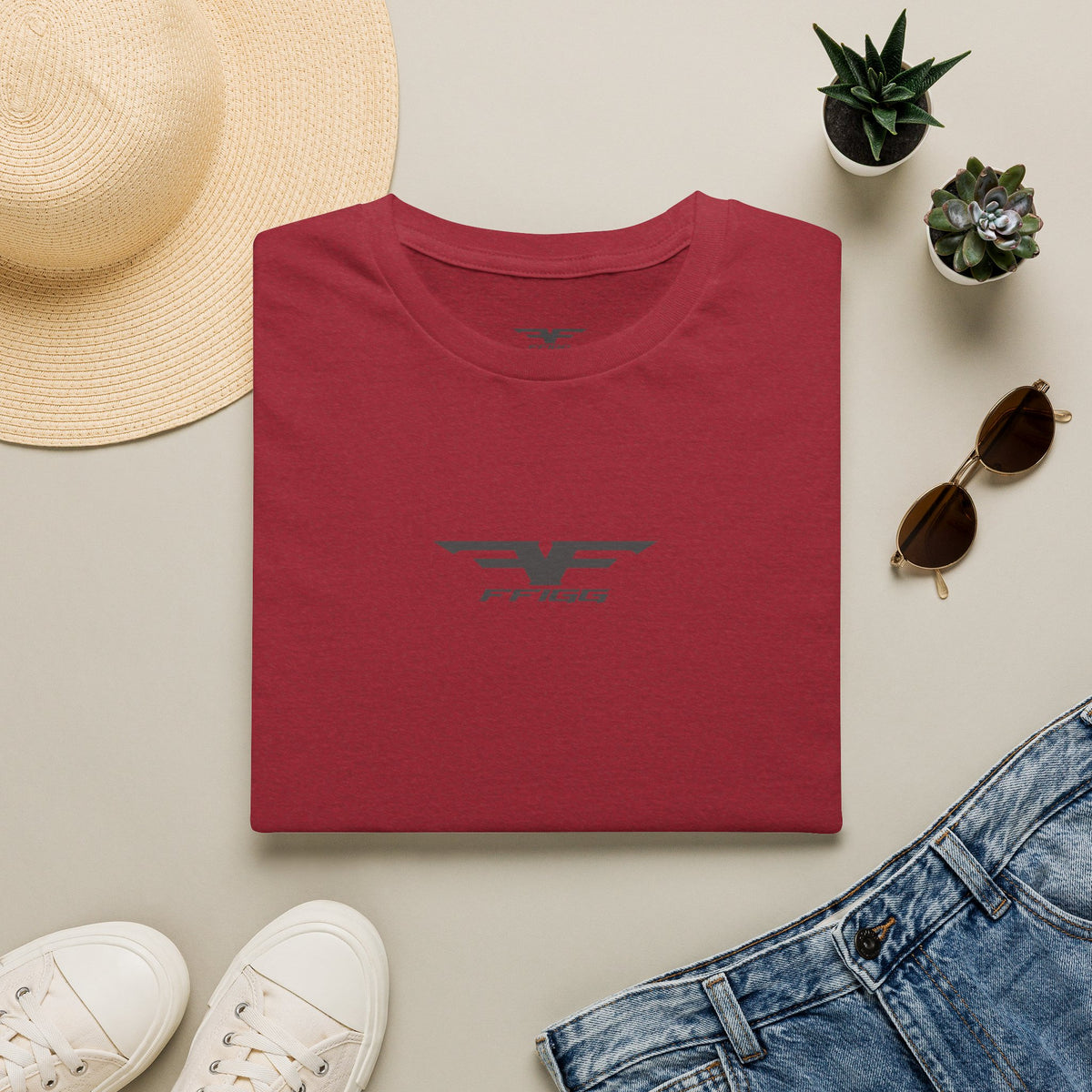 FFIGG Logo Graphic T-Shirt — Sand & More Colors