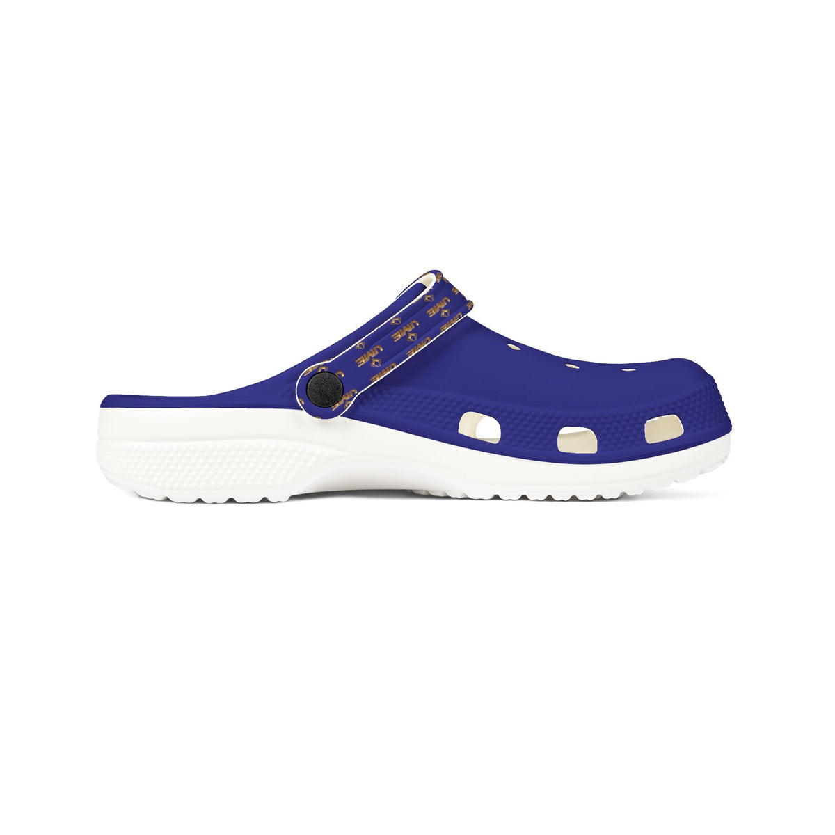 Navy All-Over Print EVA Foam Clogs — Slip-On Shoes